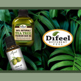 Difeel Essential Oils 100% Pure Tea Tree Oil 1 ounce (3-Pack)