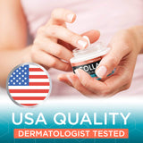 Collagen Face Cream for Women - Anti Wrinkle Cream for Face with Hyaluronic Acid & Vitamin C - Day & Night Cream for Women Anti Aging Face Moisturizer - Top-rated USA Made Facial Moisturizer for Women