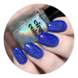 Cirque Colors Holographic Nail Polish - We Trippy - Top Coat - 0.37 fl. oz. (11 ml) - Vegan, Cruelty-Free, Non-Toxic Formula