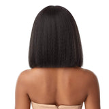 Outre Pre Plucked HD Transparent Lace Front Wig ANNIE BOB 12" (2)