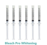 Teeth Whitening Gel 44% Carbamide Peroxide, 6 Tooth Bleaching Gel Syringe Dispensers 6 pcs