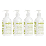 Sapadilla Rosemary + Peppermint Hand Soap, 4-Pack, Clear, 48 Fluid Ounces