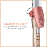 INFINITIPRO BY CONAIR Frizz Free 1 1/4-inch Titanium Ceramic Curling Iron