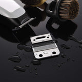 2 Sets Adjustable Clippers Blades, 2 Hole Hair Trimmer Replacement Blade for Wahl 1006, Super Taper #8400 (Silver)