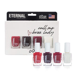 Eternal 4 Nail Polish Collection Call me Boss Lady – 4 Pieces Set: Long Lasting, Quick Dry Lacquer