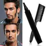 Beard Pencil Filler for Men Water Proof & Sweat Proof Beard Filler Brush for Bead, Moustache & Eyebrows Barber Pencil Black Natural Youthful Appearance