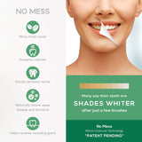 NO‌ ‌MESS‌ ‌Natural‌ ‌Teeth‌ ‌Whitener‌ ‌-‌ ‌White‌ ‌Activated‌ ‌Charcoal‌ ‌w/‌ ‌Coconut,‌ ‌Bamboo‌ ‌&‌ ‌ Hardwood‌ ‌Formula‌ ‌-‌ Remineralizing‌ Mint, Non-Fluoride & Natural‌ ‌Active‌ ‌Whitening‌