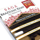 Saga Brazilian Remy Hair Weave - PRINCESS WAVE 5PCS (SOP43027)