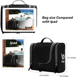 Bago Hanging Toiletry Bag For Women & Men - Leak Proof Travel Bags for Toiletries with Hanging Hook & Inner Organization to Keep Items From Moving - Pack Like a PRO