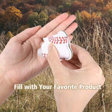 4 Pack Travel Bottles with Keychain Holder 1oz Portable Empty Keychain Bottle with Flip Plastic Squeeze Bottles Refillable Containers for Soap, Lotion, and Liquids