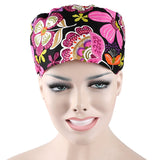 JoyRing 4 Pack Tie Back Working Cap with Sweatband Ponytail
