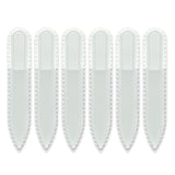 Mont Bleu Small Premium Glass Nail File - Genuine Czech Tempered Glass - Handmade in Czech Republic - Best Crystal Nail File for Women