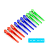 Self Grip Heatless Hair Rollers Set, Self Holding Hair Curlers Rollers and Multicolor Plastic Duck Teeth Bows Hair Clips for Beauty, Random Color Magic Curlers (20mm,28mm,36mm,44mm, 24 pcs)