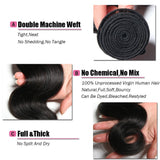 10A Peruvian Virgin Hair Body Wave 1 Bundle 24 inch 100% Unprocessed Virgin Human Hair Bundles Weave