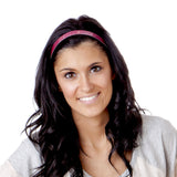 Hipsy Adjustable Non Slip Smooth Glitter & Sports Headbands for Girls & Teens Multi Packs