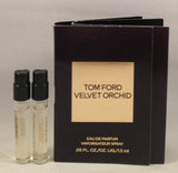 2 Tom Ford Velvet Orchid EDP 1.5 Ml/ 0.05 Oz Spray Sample Vial for Women