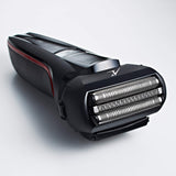 Panasonic Hybrid Wet Dry Shaver, Trimmer & Detailer with Two Adjustable Trim Attachments, Pop-up Precision Detail Trimmer & Shave Sensor Technology – Cordless Razor for Men - ES-LL41-K (Black)