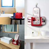 SELLYFELLY Hanging Travel Toiletry Bag for Men and Women Makeup Organizer Cosmetic bag Hygiene Bag with Handle and Hook