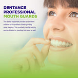 Dentance Professional Dental Guards – Set of 4 Made In USA - Custom Fit - BPA Free - Perfect Dental Guards for Teeth Grinding and Sport Athletes - Regular and Heavy Duty protection - Teeth Whitening