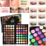 Eyeshadow Palette, Professional 80Colors Eye Shadow Pearl Matte Cosmetic Makeup Set