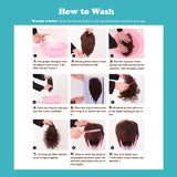 TopWigy Women Dark Green Wig Short Curly Body Wave Bob Wig Synthetic Heat Resistant Hair Cosplay Costume Party Fun Wig 14 Inches