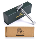 VIKINGS BLADE The Vulcan Long Handle Double Edge Safety Razor (Neutrally Aggressive)