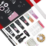 Mobray Poly Nail Gel Kit, Enhancement Builder Temperature Color Changing Extension gel set 615ml with Nail Art Tool Easy DIY at Home All-in-One Starter Professional Kit (Kit 1)