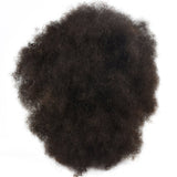 Afro Mannequin Head 100% Human Hair 8"Cosmetology Manikin Training Head with Free Clamp