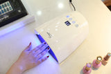 LED nail dryer 48w UV nail light LCD display gel nail light with smart sensor and 4 timing functions, acrylic gel nail polish is suitable for fingernails and toe nails, suitable for home and nail hous