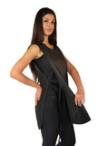 Ladybird Line Waterproof Cobbler Apron Hair Repellent with Zippered Bottoms Ideal for Hair Stylists & Pet Groomers