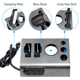 Professional Salon Electrical Appliance Curling Flat Iron Hair Dryer Blower Holder with 3 Power Plug Socket