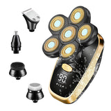 Roziahome Upgrade Electric Razor for Men Wet and Dry Bald Head Shaver 5 in 1 Grooming Kit Mens Electric Shaver Cordless Rechargeable Head Shavers for Bald Men with LED Display