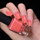 ILNP Riley - Coral Shimmer Holographic Nail Polish