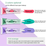 Ownest 3 Colors Eyeshadow Makeup Primer,Liquid Eyeshadow Primer Matte Eyeshadow Primer Base,Waterproof Long Lasting Eyeshadow Primer Makeup-Set B(18ml)