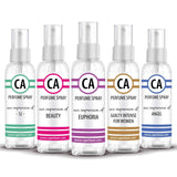 CA Perfume Modern Type Women Set Impression of (Si + Euphoria + Beauty + Angel + Guilty Intense) Fragrance Sample Travel Size Parfum Sprayer (2 Fl Oz/60 ml) x 5