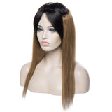 S-noilite Secret Wire Extensions Human Hair Hidden Crown Hair 16" 60g #6 Light Brown One Piece Invisible Miracle Wire In Remy Human Hair Extensions for Women