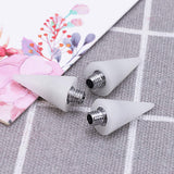 Beaupretty Nail Rhinestones Picker Wax Replacement Tips Point Drill Pen Head for Dual Ended Wax Nail DIY Art Decoration,10Pcs