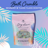 Dewberry and Ylang Ylang Bath Crumble, Aromatherapy Bath Fizz, 250g (8.8 oz)