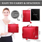 SELLYFELLY Hanging Travel Toiletry Bag for Men and Women Makeup Organizer Cosmetic bag Hygiene Bag with Handle and Hook