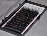 Alluring 100% Real Siberian Mink Fur Mixed Size C Curl .15 X 9, 11, 13, 15mm Eyelash Extensions