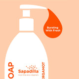 Sapadilla Rosemary + Peppermint Hand Soap, 4-Pack, Clear, 48 Fluid Ounces
