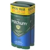 Mitchum Antiperspirant & Deodorant For Men - Invisible Solid - Ice Fresh - Net Wt. 2.7 OZ (76 g) Per Stick - Twin Pack - Pack of 2 Twin Packs