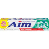 Aim Toothpaste Gel Whitening Mint 6 oz (Pack of 12)