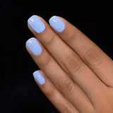 ILNP Bluebird - Perano Blue Speckled Nail Polish, Chip Resistant, 7-Free, Non-Toxic, Vegan, Cruelty Free, 12ml