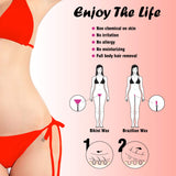 Hard Wax Beans 600gr (21OZ) All in one Body Hair Removal Formula Wax Beads - Works for Skin on Face, Armpit, Bikini Line, Leg, Arm - Wooden Applicators, 2 Prep/Post Treatment Sprays, Bag of Hard Beads Emprian