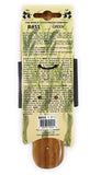 BASS 100% Pure Wild Boar Bristle Men's Brush - Light Wood Handle by Bass Brush