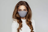 3 Pack Adult Anti-Dust Mouth Face Bandanas Madks Reusable Washable Summer Breathable Face_Cover,Gry