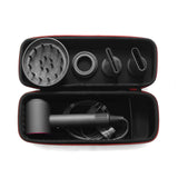 Hooshion Travel Case Carry Bag Storage Bag Hard Case for Dyson Supersonic Hair Dryer Hairdryer (New Black)