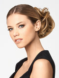 Modern Chignon Color R6 DARK CHOCOLATE - Hairdo Extensions Claw Clip Loose Hair Bun Tru2Life Heat Friendly Synthetic Soft Waves Hairpiece
