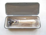 NaWiat Safety Razor, White Handle